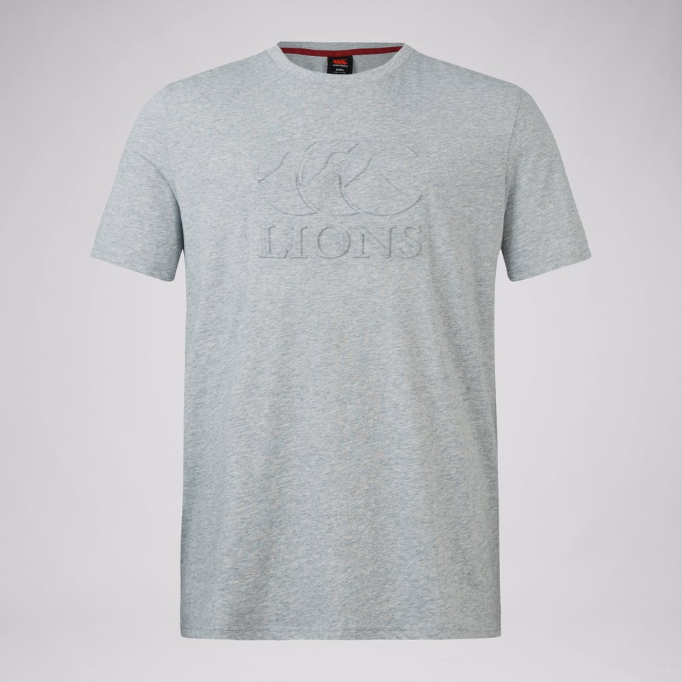 Adult Unisex British & Irish Lions Monument Tee Grey Marl