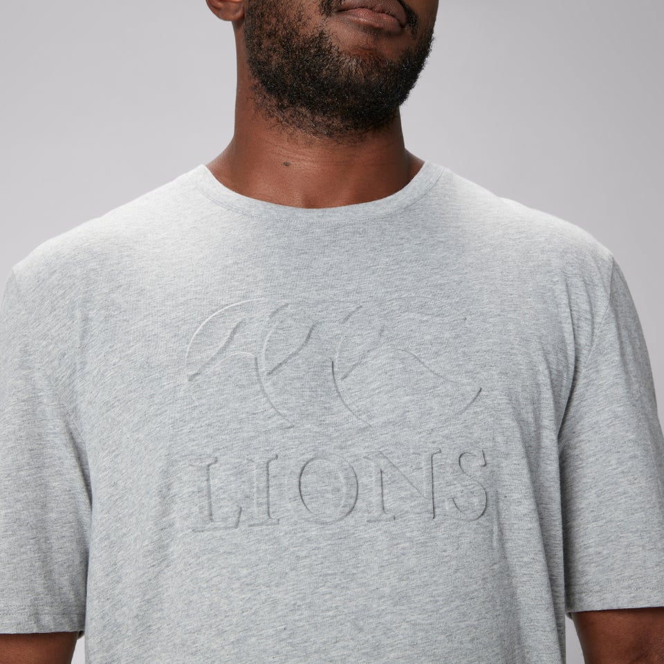 Adult Unisex British & Irish Lions Monument Tee Grey Marl