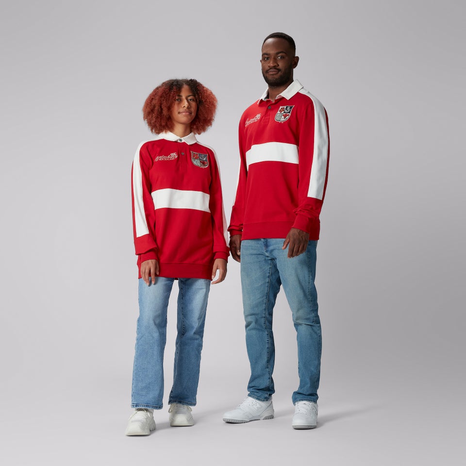 BRITISH & IRISH LIONS CCC HERITAGE JERSEY RED