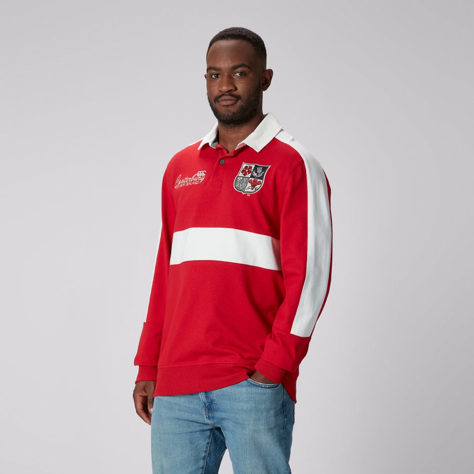 BRITISH & IRISH LIONS CCC HERITAGE JERSEY RED