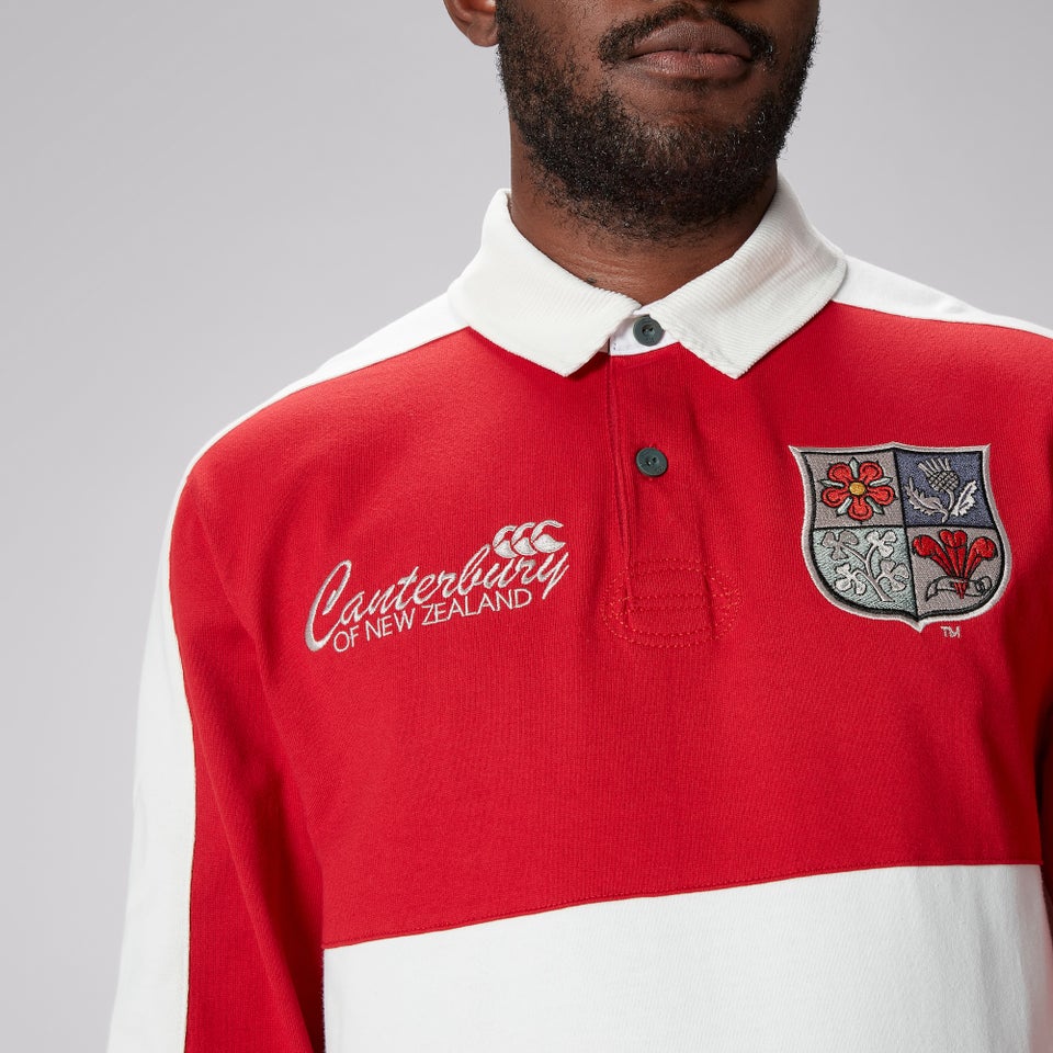 BRITISH & IRISH LIONS CCC HERITAGE JERSEY RED