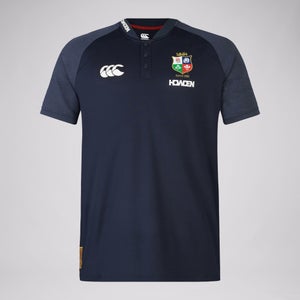 Mens British & Irish Lions Polo Shirt Navy