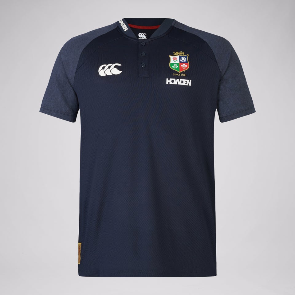 Mens British & Irish Lions Polo Shirt Navy