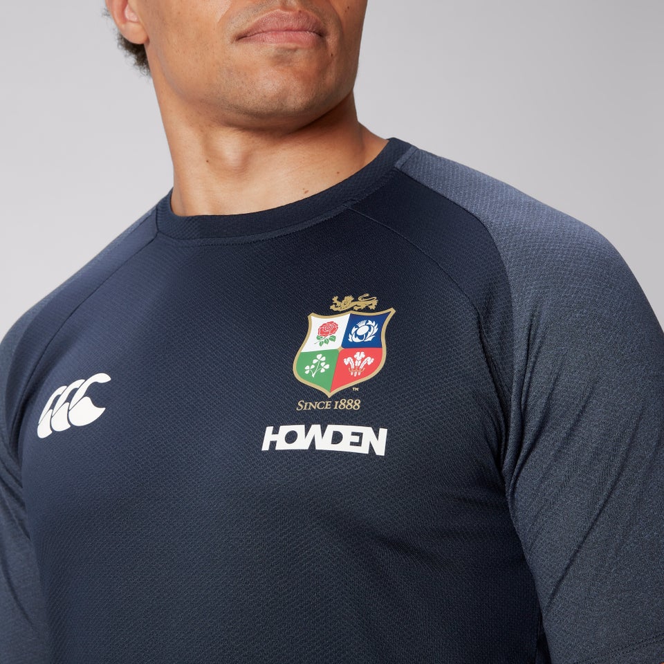 MENS BRITISH & IRISH LIONS CCC EVEREST T-SHIRT BLUE