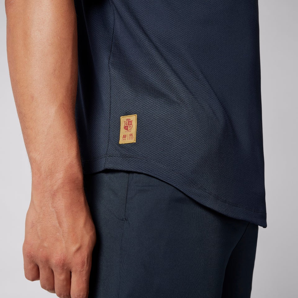 MENS BRITISH & IRISH LIONS CCC EVEREST T-SHIRT BLUE