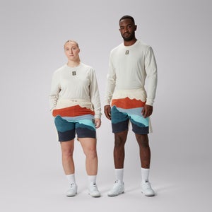 BRITISH & IRISH LIONS CCC OUTBACK PRINT FLEECE SHORT BLUE