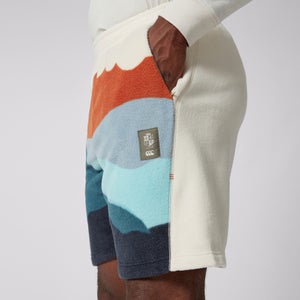 BRITISH & IRISH LIONS CCC OUTBACK PRINT FLEECE SHORT BLUE