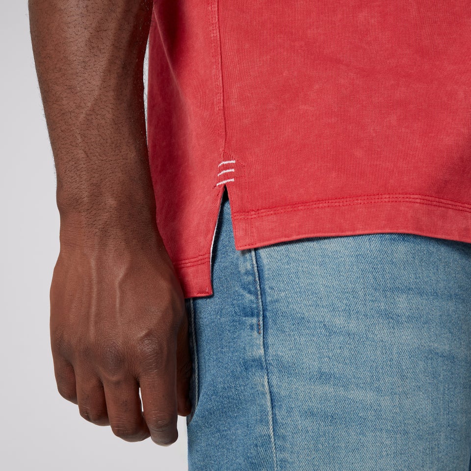 BRITISH & IRISH LIONS CCC HERITAGE T-SHIRT RED