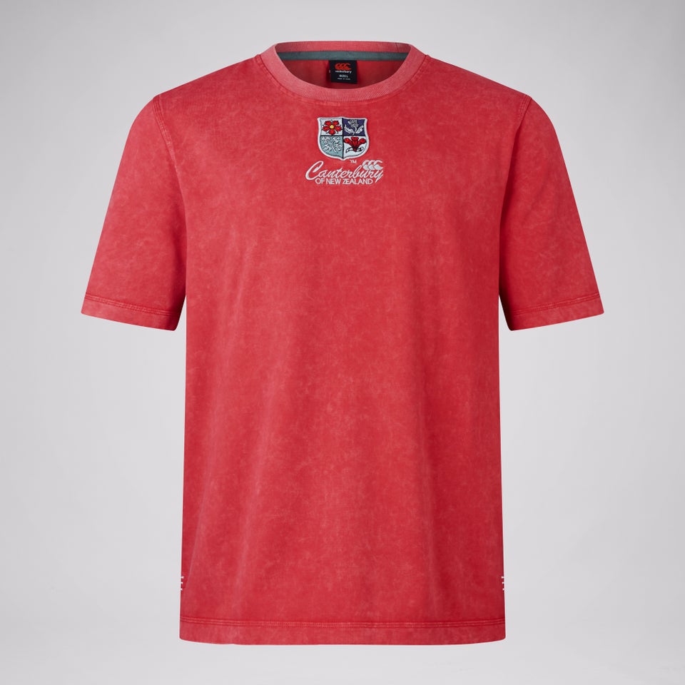 Adult Unisex British & Irish Lions CCC Heritage Tee Red