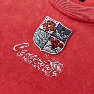 BRITISH & IRISH LIONS CCC HERITAGE T-SHIRT RED