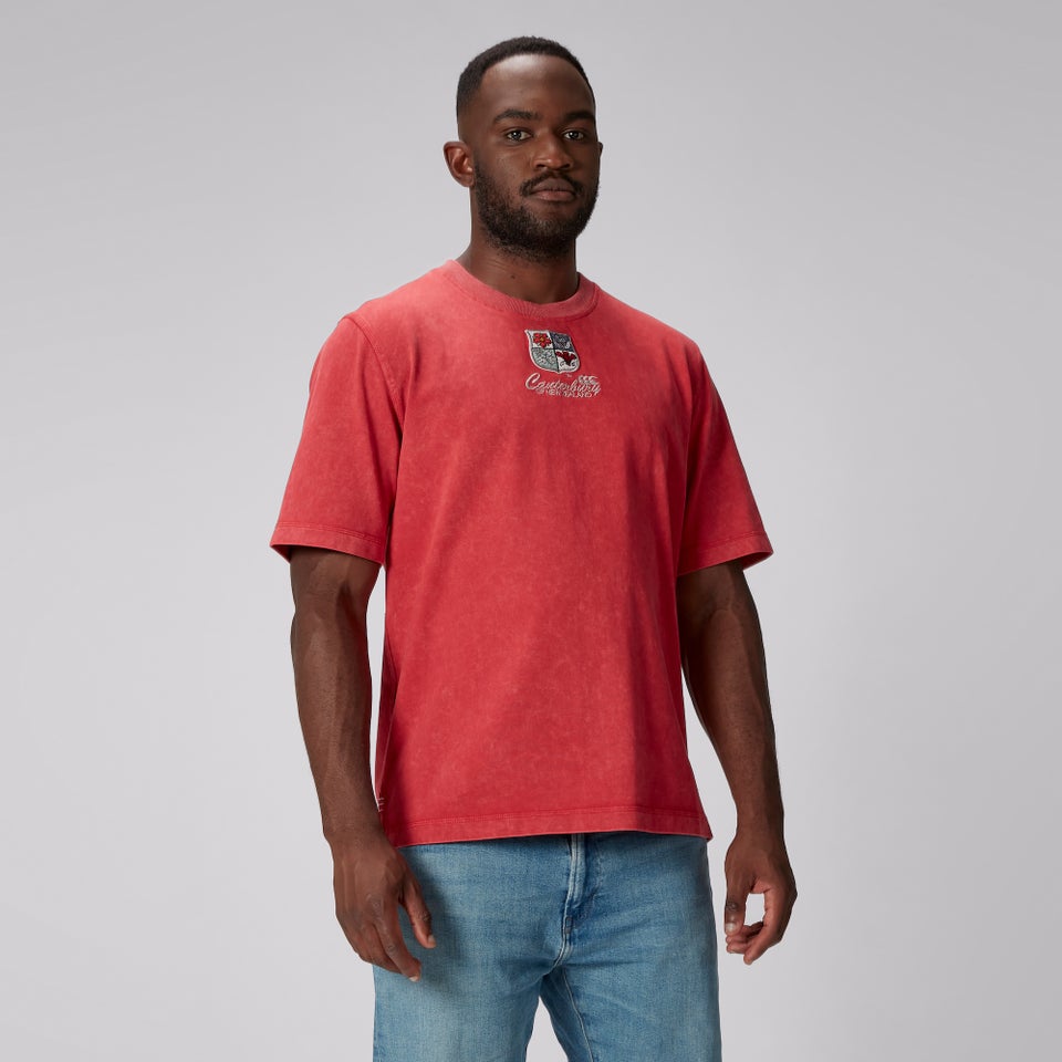 BRITISH & IRISH LIONS CCC HERITAGE T-SHIRT RED