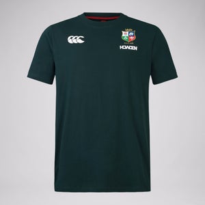 Mens British & Irish Lions Cotton Jersey Tee Green