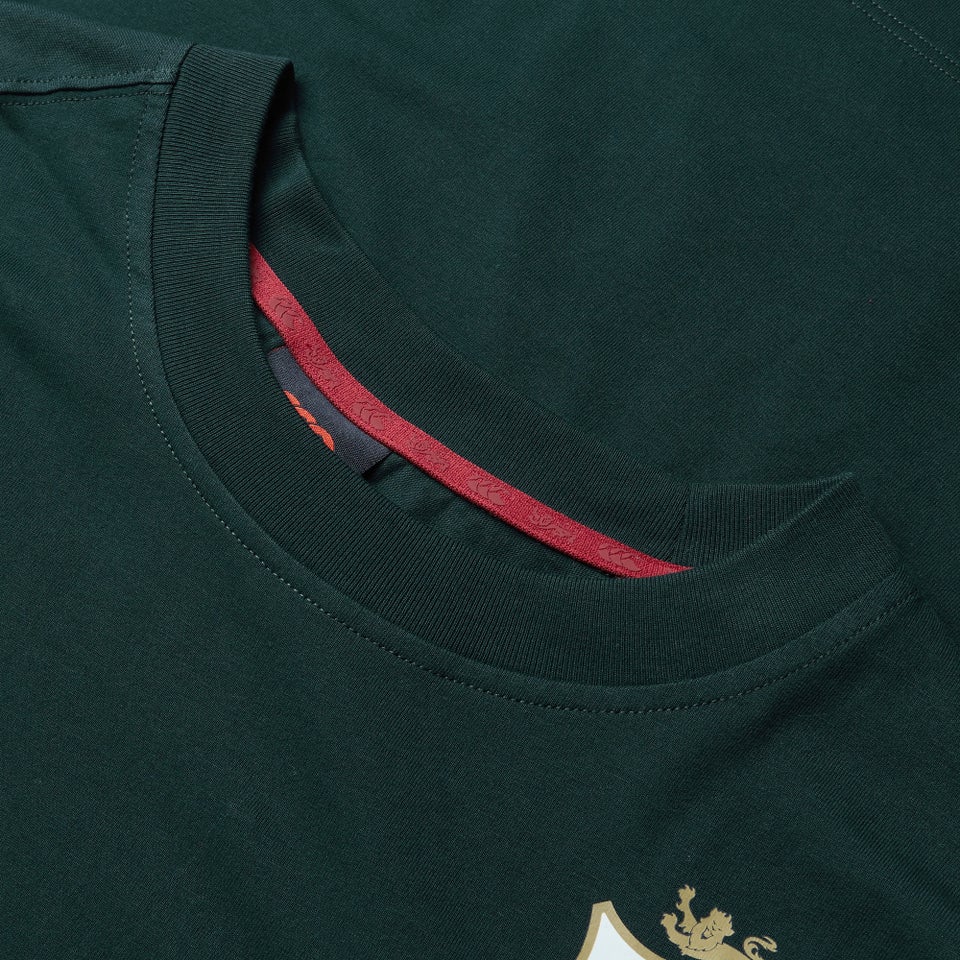 MENS BRITISH & IRISH LIONS CCC COTTON JERSEY T-SHIRT GREEN
