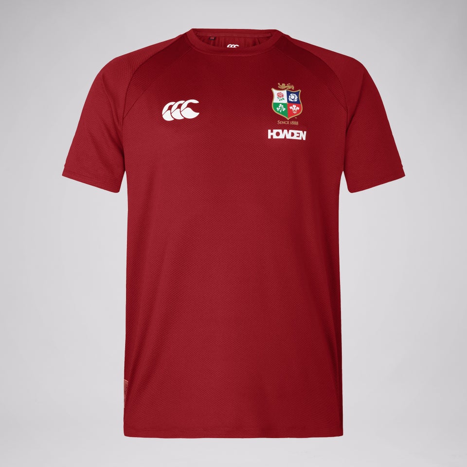 MENS BRITISH & IRISH LIONS CCC EVEREST T-SHIRT RED