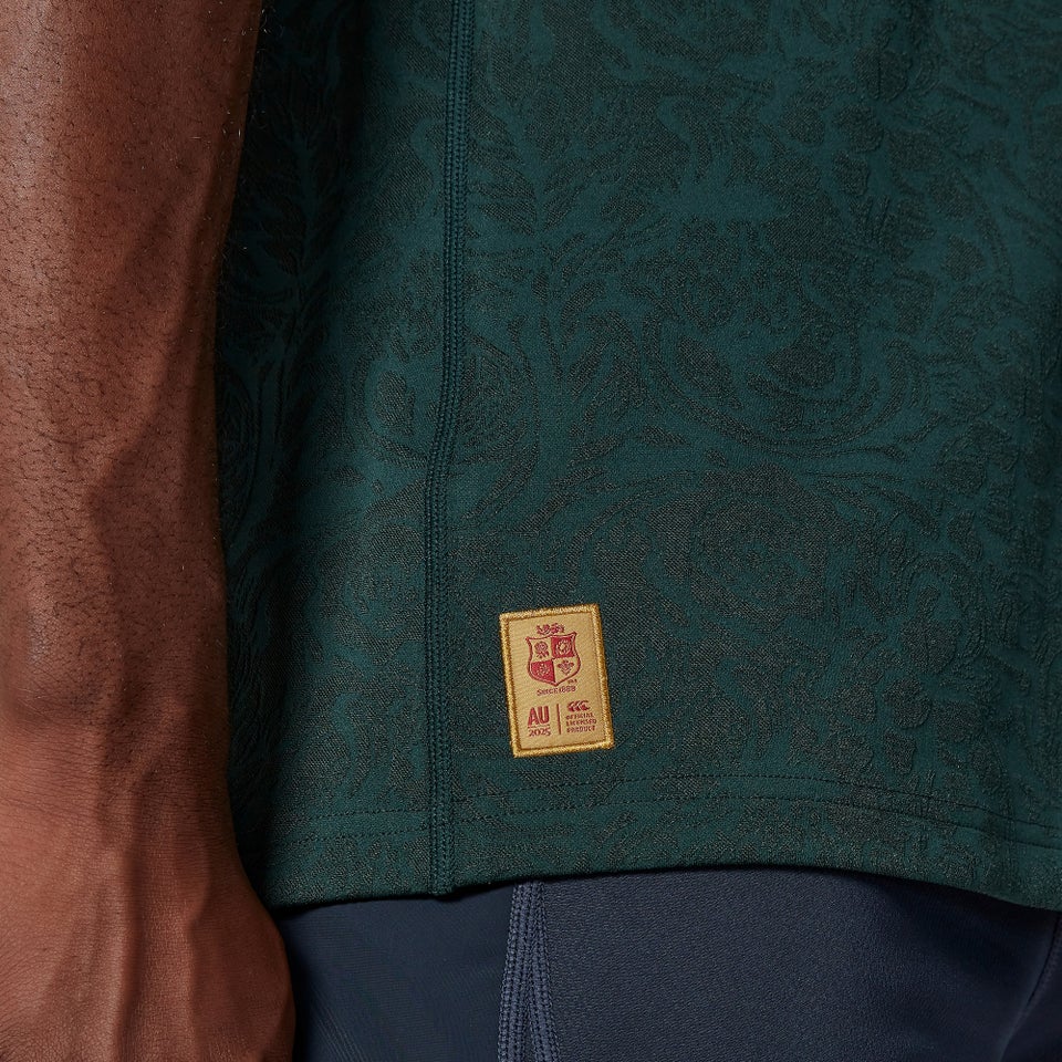 BRITISH & IRISH LIONS CCC REPLICA TRAINING JERSEY GREEN