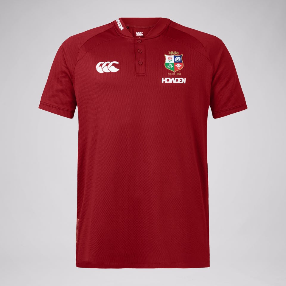 MENS BRITISH & IRISH LIONS CCC POLO RED