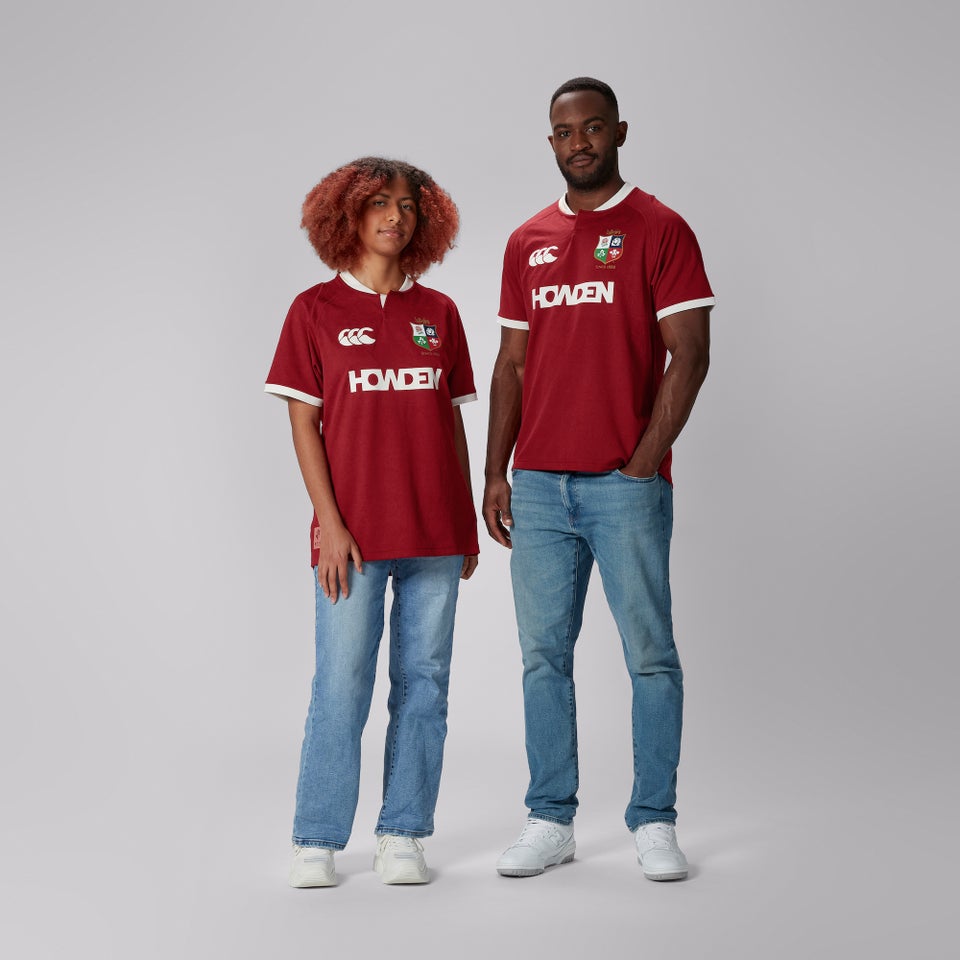 BRITISH & IRISH LIONS CCC REPLICA JERSEY RED