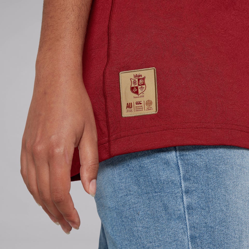 BRITISH & IRISH LIONS CCC REPLICA JERSEY RED