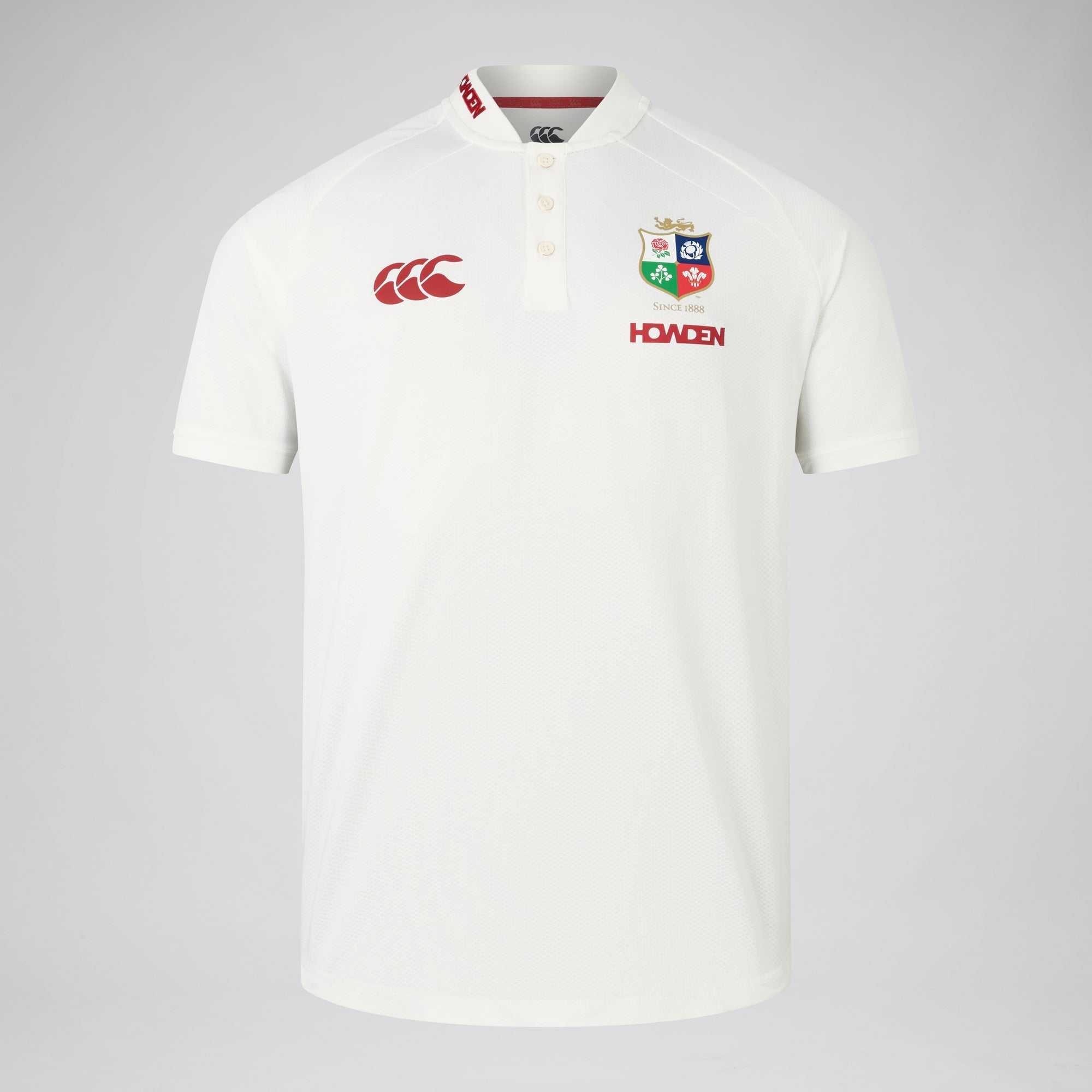 Mens British & Irish Lions Polo Shirt Cream | Canterbury