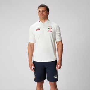 Mens British & Irish Lions Polo Shirt Cream