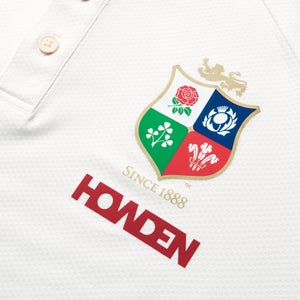 MENS BRITISH & IRISH LIONS CCC POLO WHITE
