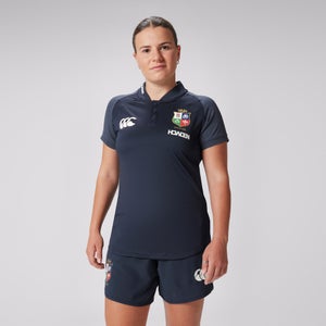 WOMENS BRITISH & IRISH LIONS CCC POLO BLUE - 18
