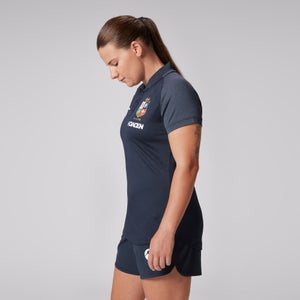 WOMENS BRITISH & IRISH LIONS CCC POLO BLUE