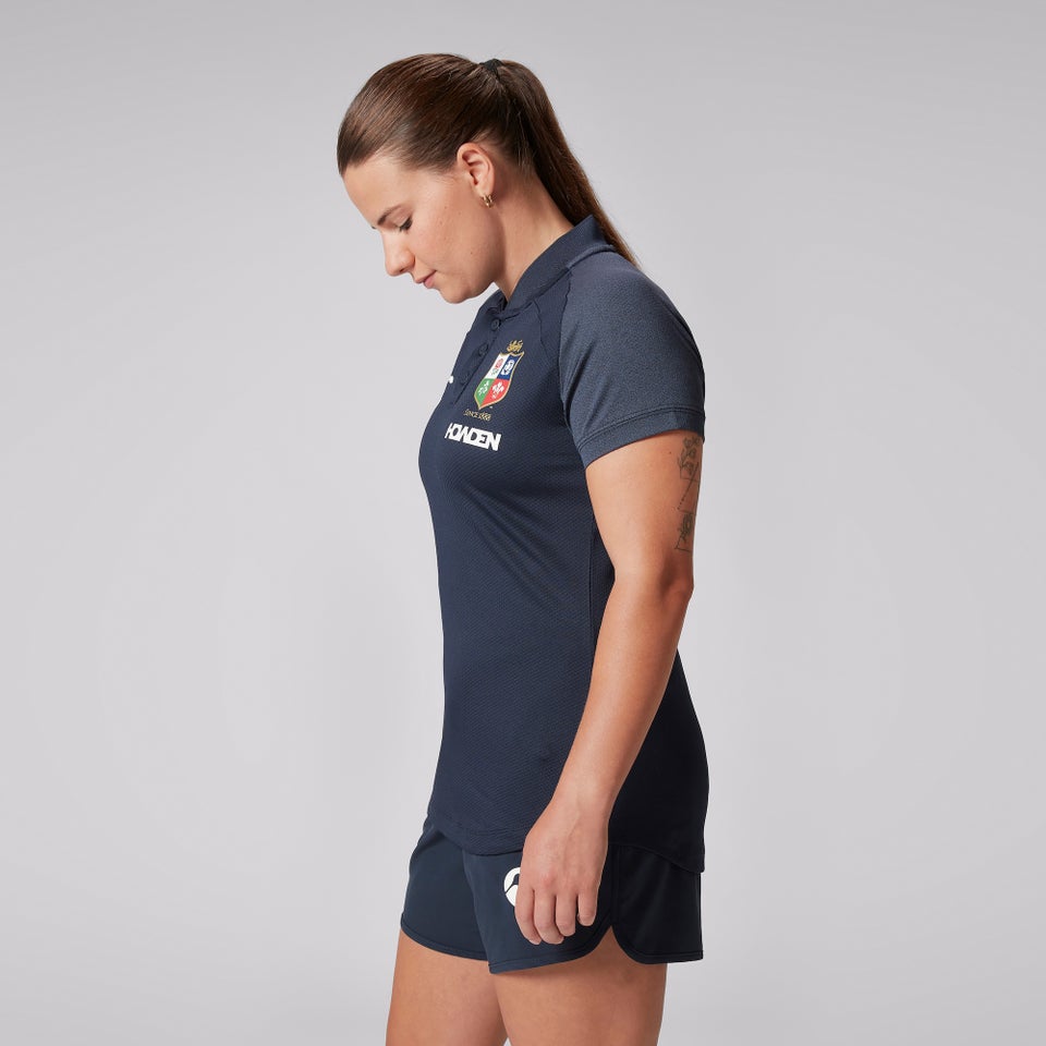 WOMENS BRITISH & IRISH LIONS CCC POLO BLUE
