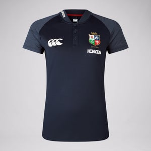 WOMENS BRITISH & IRISH LIONS CCC POLO BLUE