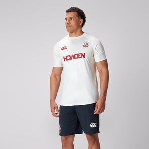 Mens British & Irish Lions Superlight Tee Cream