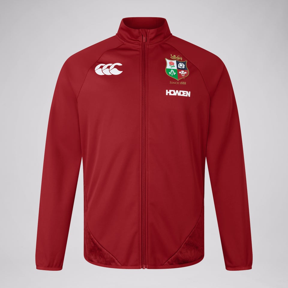 MENS BRITISH & IRISH LIONS CCC ANTHEM JACKET RED