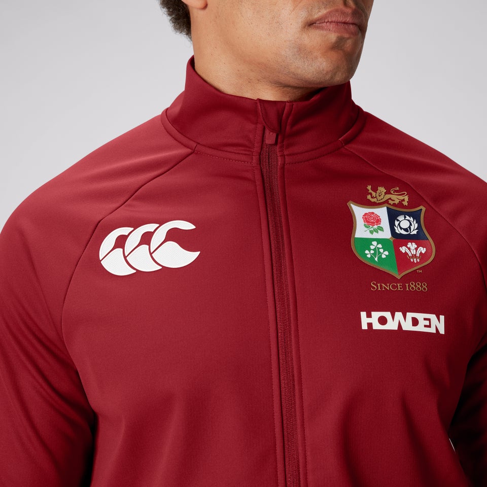 Mens British & Irish Lions Anthem Jacket Red