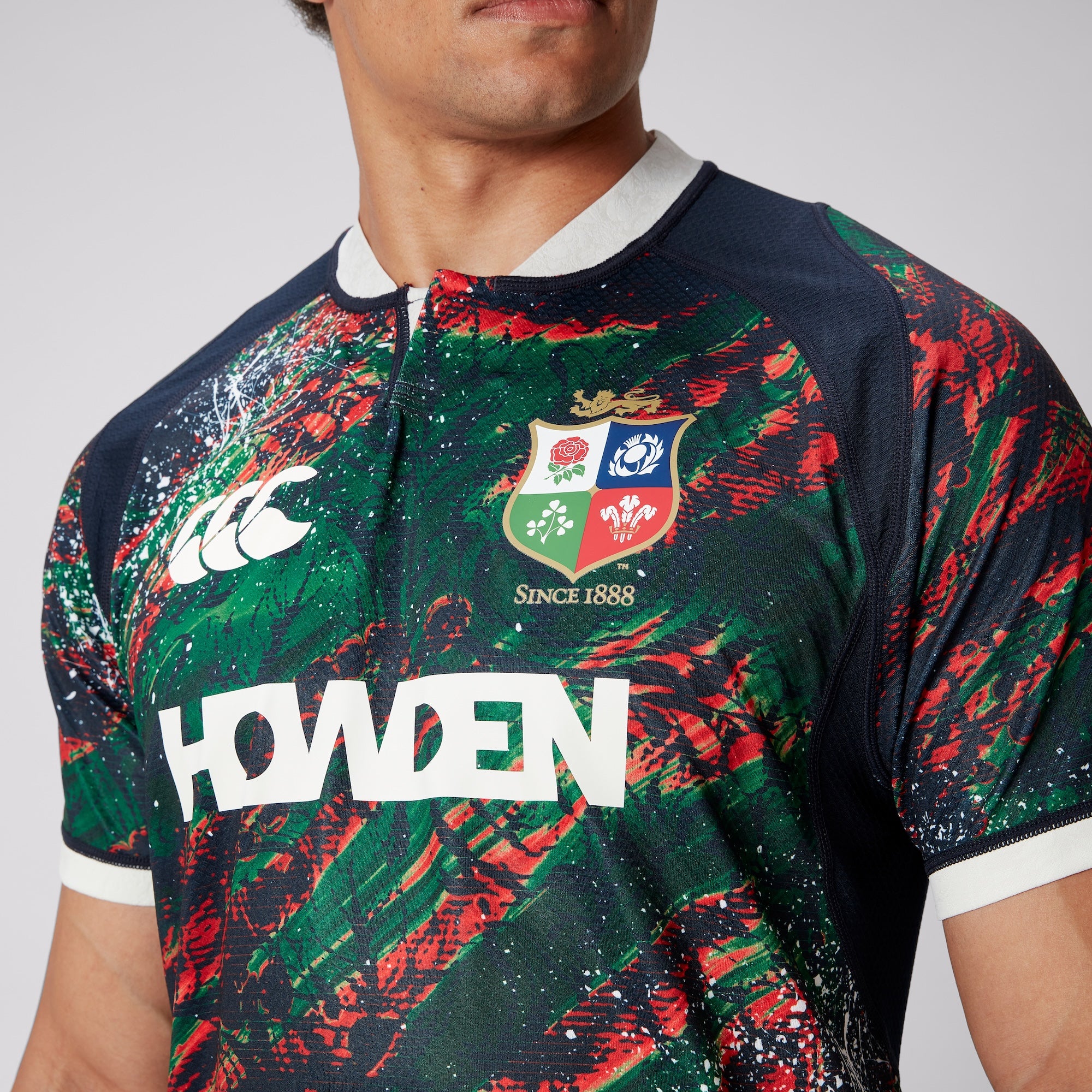 MENS BRITISH & IRISH LIONS CCC WARM UP JERSEY GREEN | Canterbury