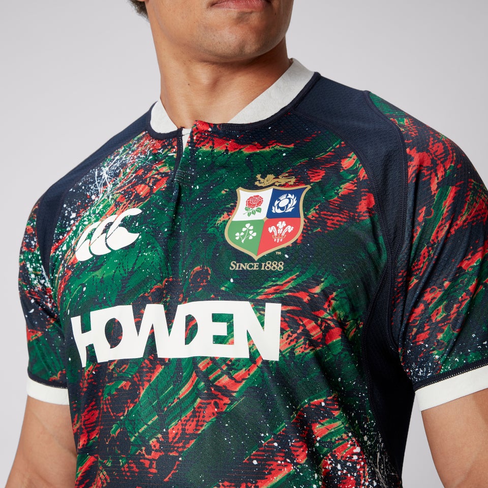 MENS BRITISH & IRISH LIONS CCC WARM UP JERSEY GREEN