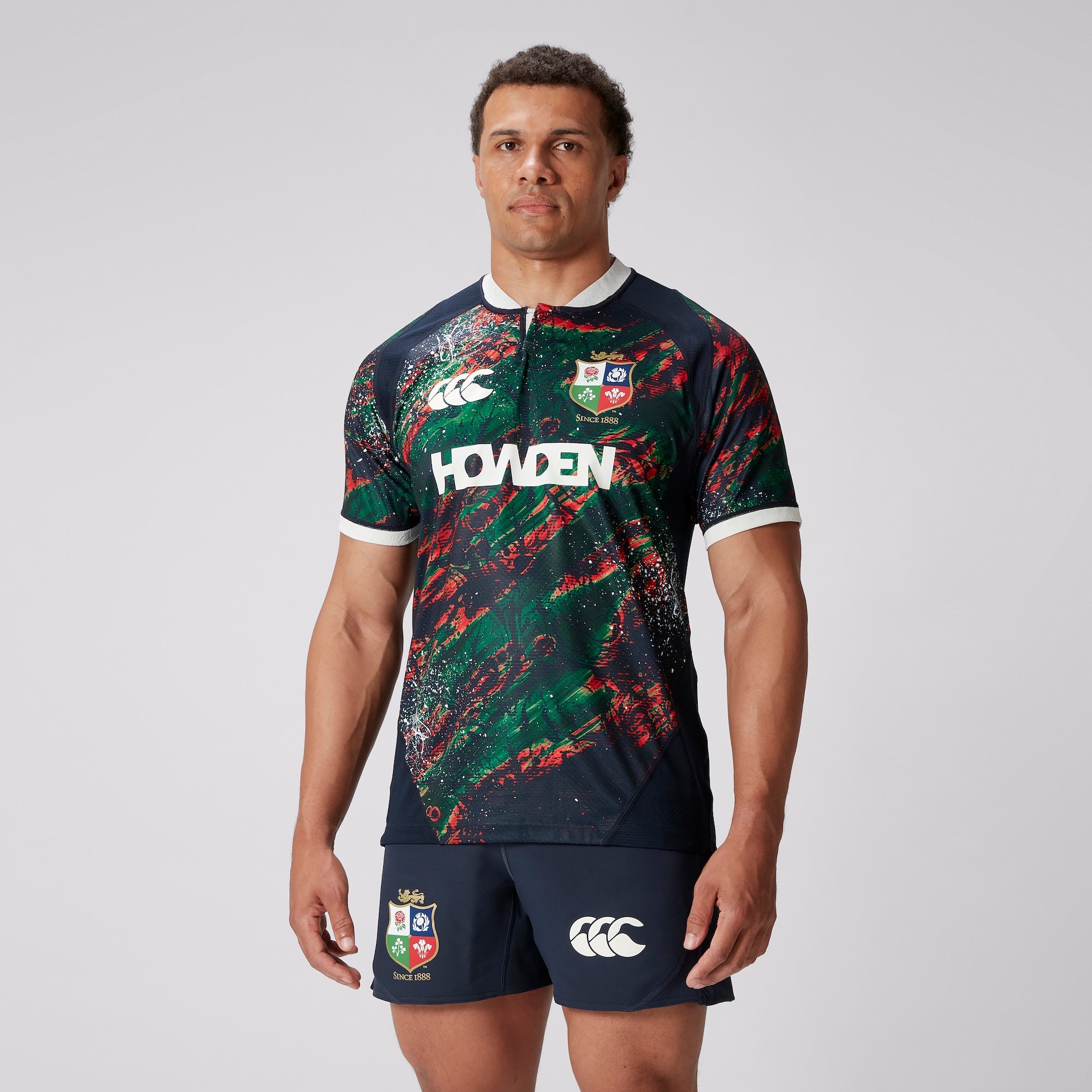 MENS BRITISH & IRISH LIONS CCC WARM UP JERSEY GREEN | Canterbury