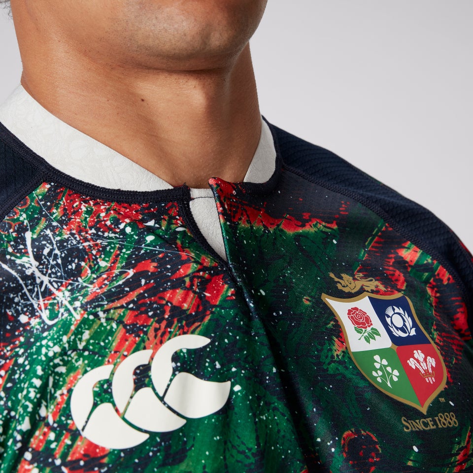 MENS BRITISH & IRISH LIONS CCC WARM UP JERSEY GREEN