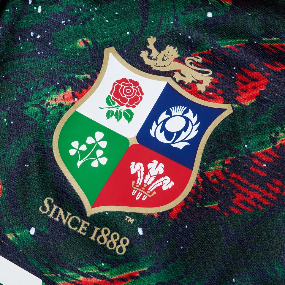 MENS BRITISH & IRISH LIONS CCC WARM UP JERSEY GREEN