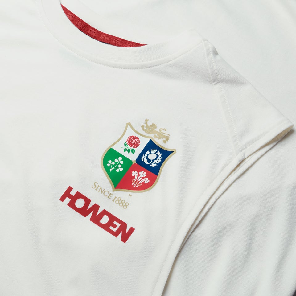 MENS BRITISH & IRISH LIONS CCC COTTON SINGLET WHITE