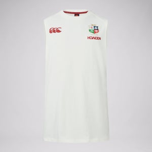 Mens British & Irish Lions Cotton Tank Cream
