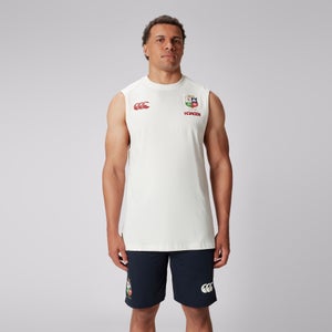 MENS BRITISH & IRISH LIONS CCC COTTON SINGLET WHITE - 4XL