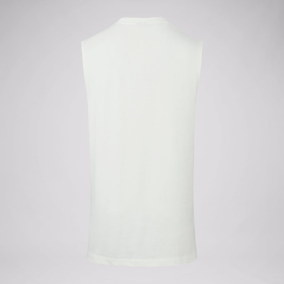 Mens British & Irish Lions Cotton Tank Cream