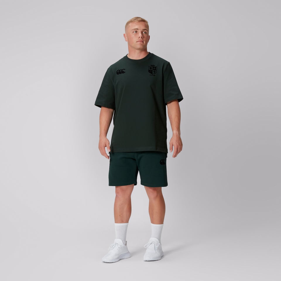 BRITISH & IRISH LIONS CCC STEALTH COTTON T-SHIRT GREEN