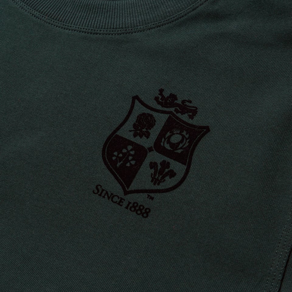 BRITISH & IRISH LIONS CCC STEALTH COTTON T-SHIRT GREEN