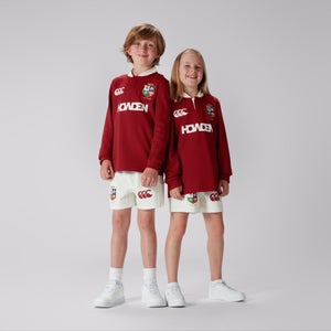 Junior Unisex British & Irish Lions Classic Long Sleeve Jersey Red