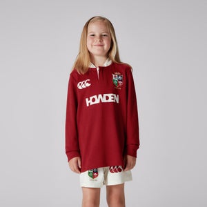Junior Unisex British & Irish Lions Classic Long Sleeve Jersey Red