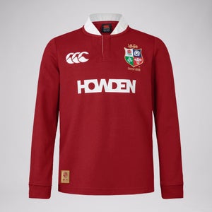Junior Unisex British & Irish Lions Classic Long Sleeve Jersey Red