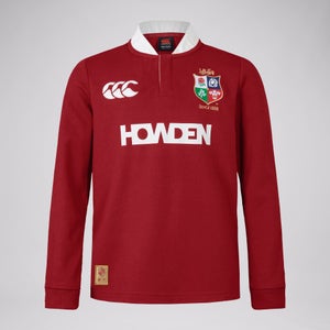KIDS BRITISH & IRISH LIONS CCC LONG SLEEVE CLASSIC JERSEY RED