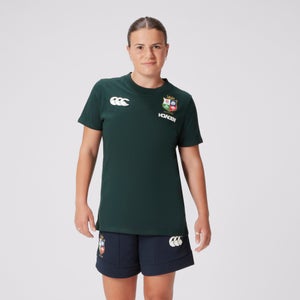 Womens British & Irish Lions Cotton Jersey Tee Green