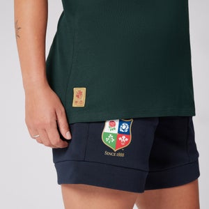 Womens British & Irish Lions Cotton Jersey Tee Green