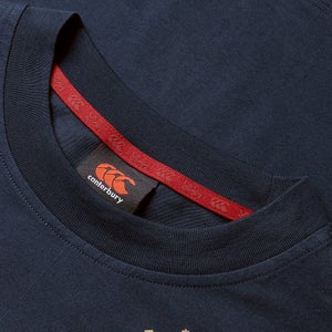 Womens British & Irish Lions Cotton Jersey Tee Navy